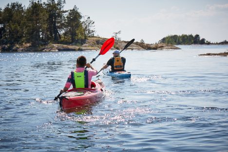RENTING KAYAKS AND CANOES